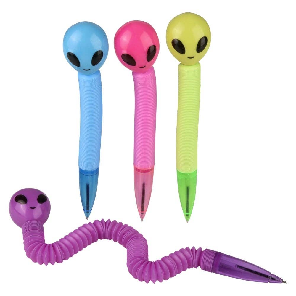 Light up Alien tube pen