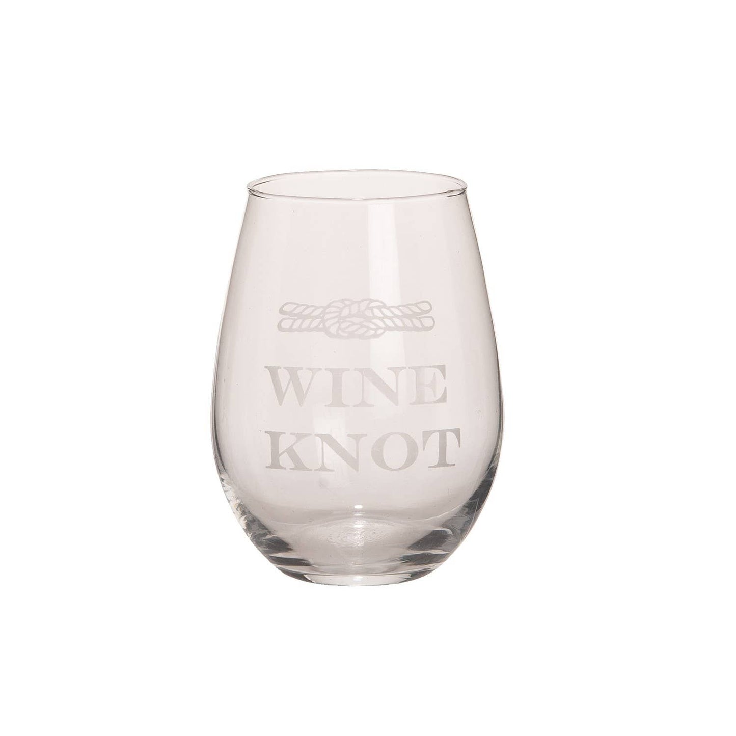 Wine Knot Stemless Wine Glass