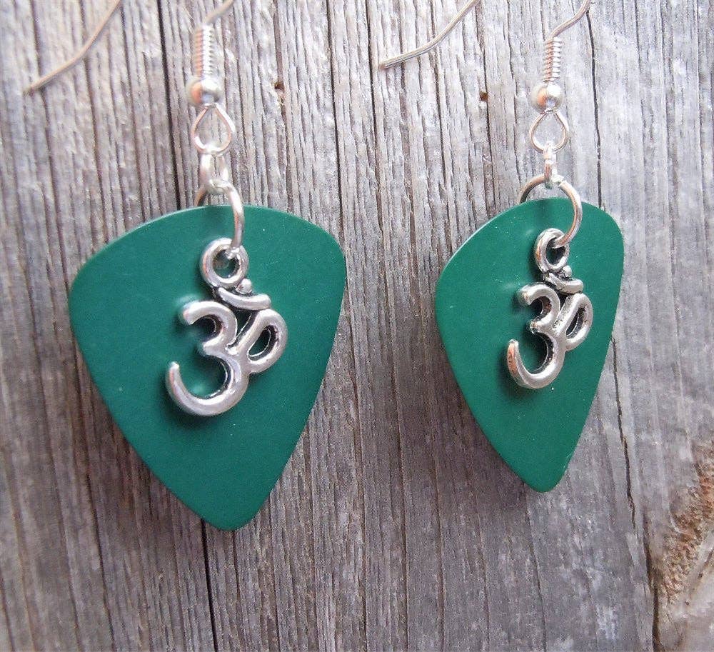 Ohm Charm Guitar Pick Earrings
