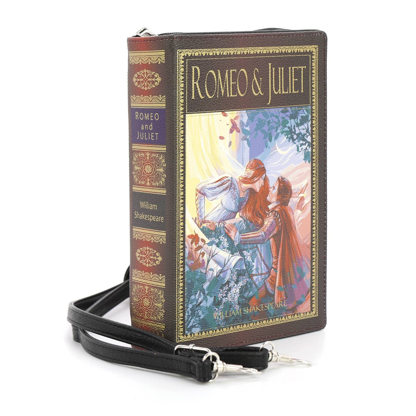 Romeo and Juliet Book Clutch Bag in Vinyl