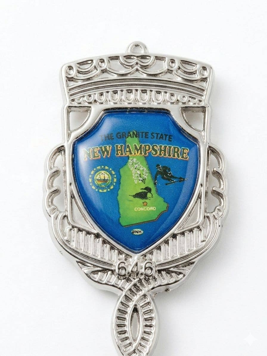 New Hampshire Jumbo State Spoon Collectible Souvenir 4.5"