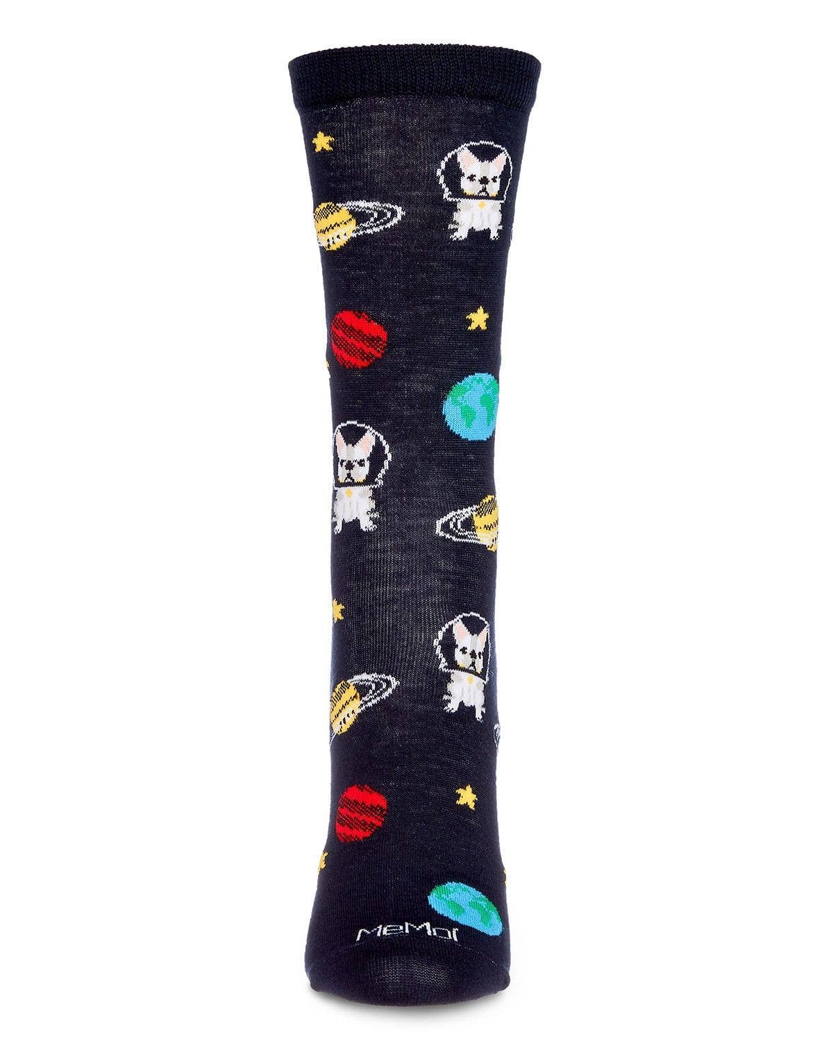 MeMoi In Space No One Can Hear You Crew Socks
