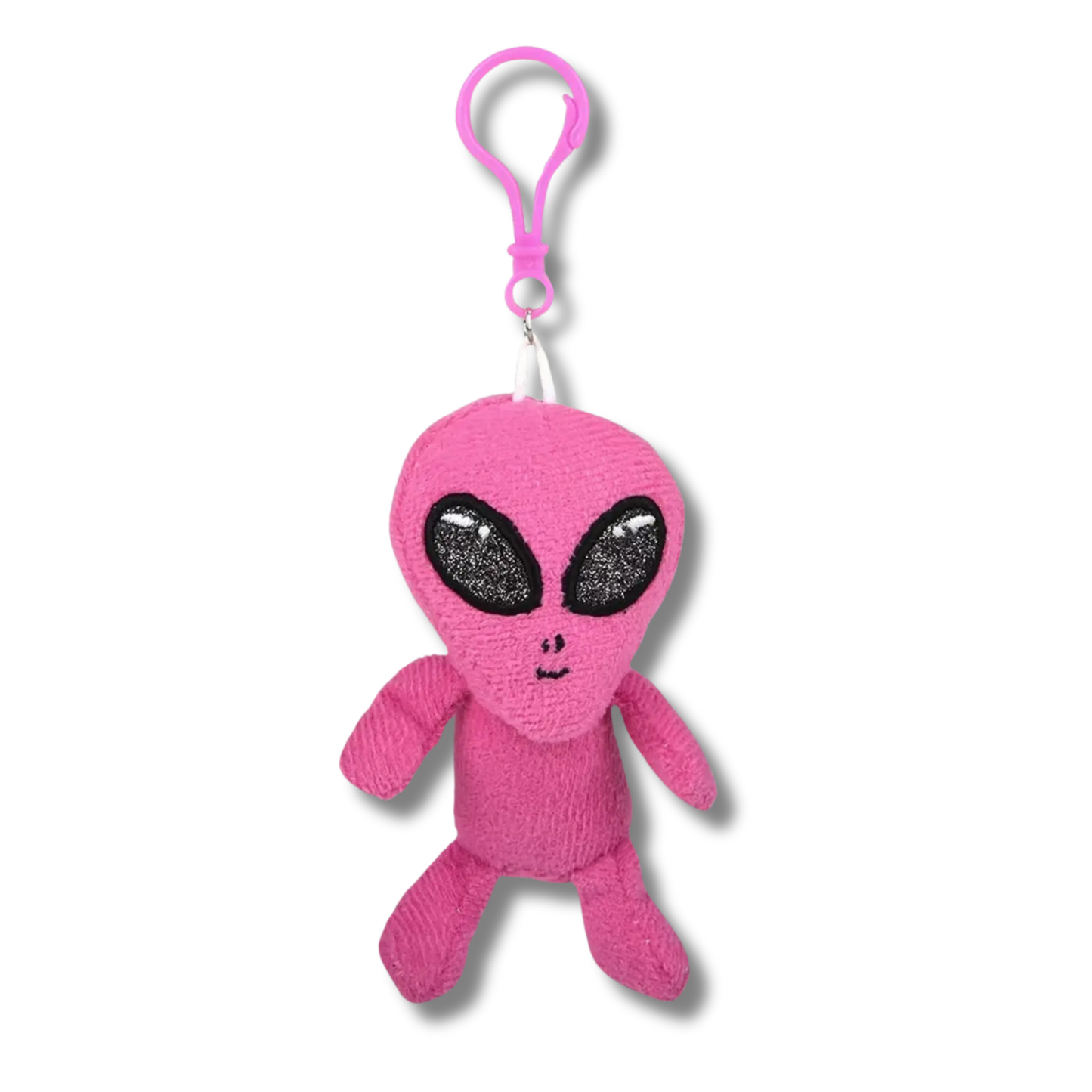 Alien Soft Plush Backpack Keychain Kid Toy- Assorted