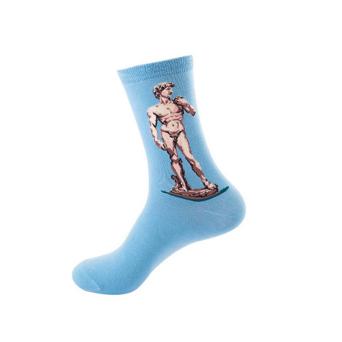 Oil painting socks