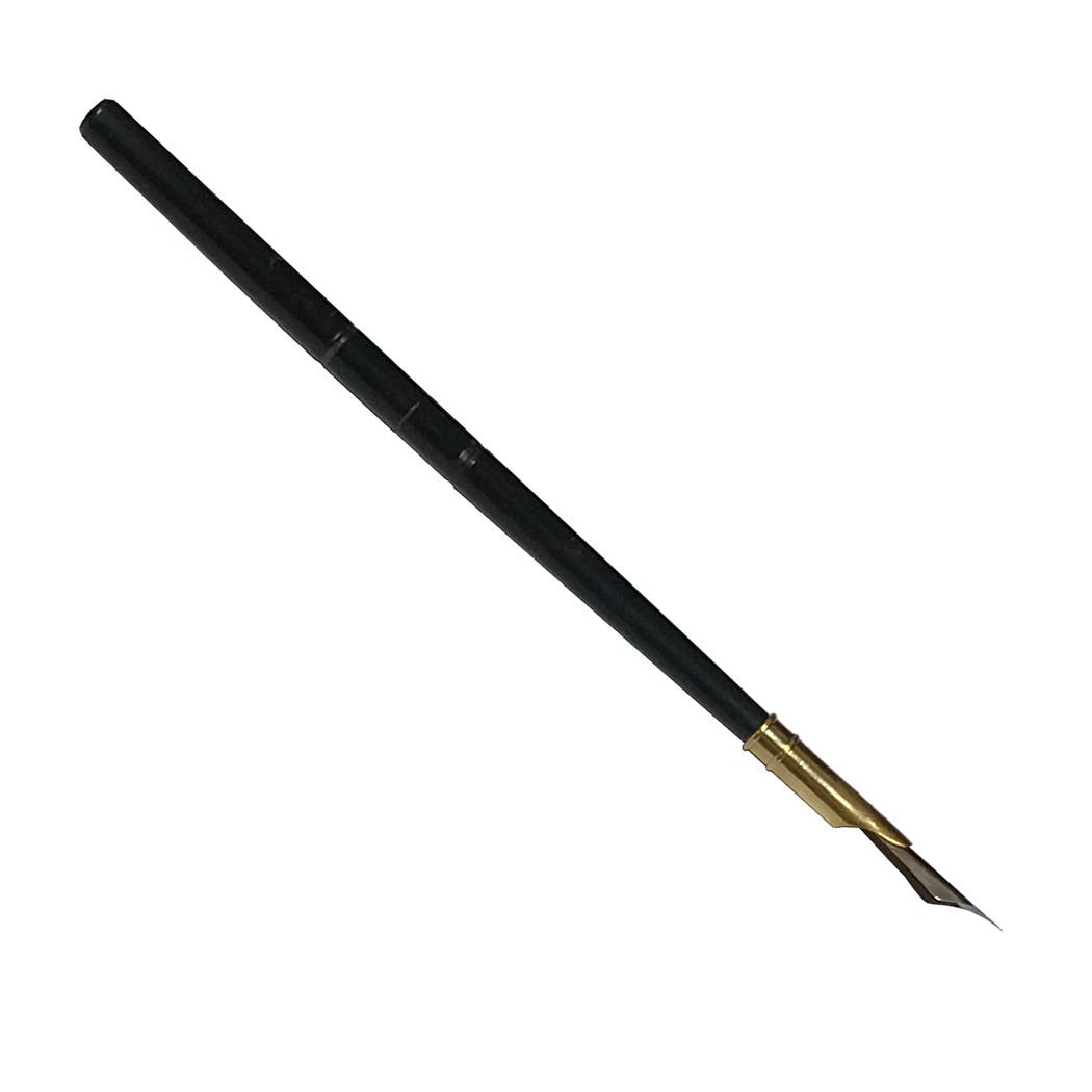 Horn Pen with Brass End and Stainless Steel Nib | Writing