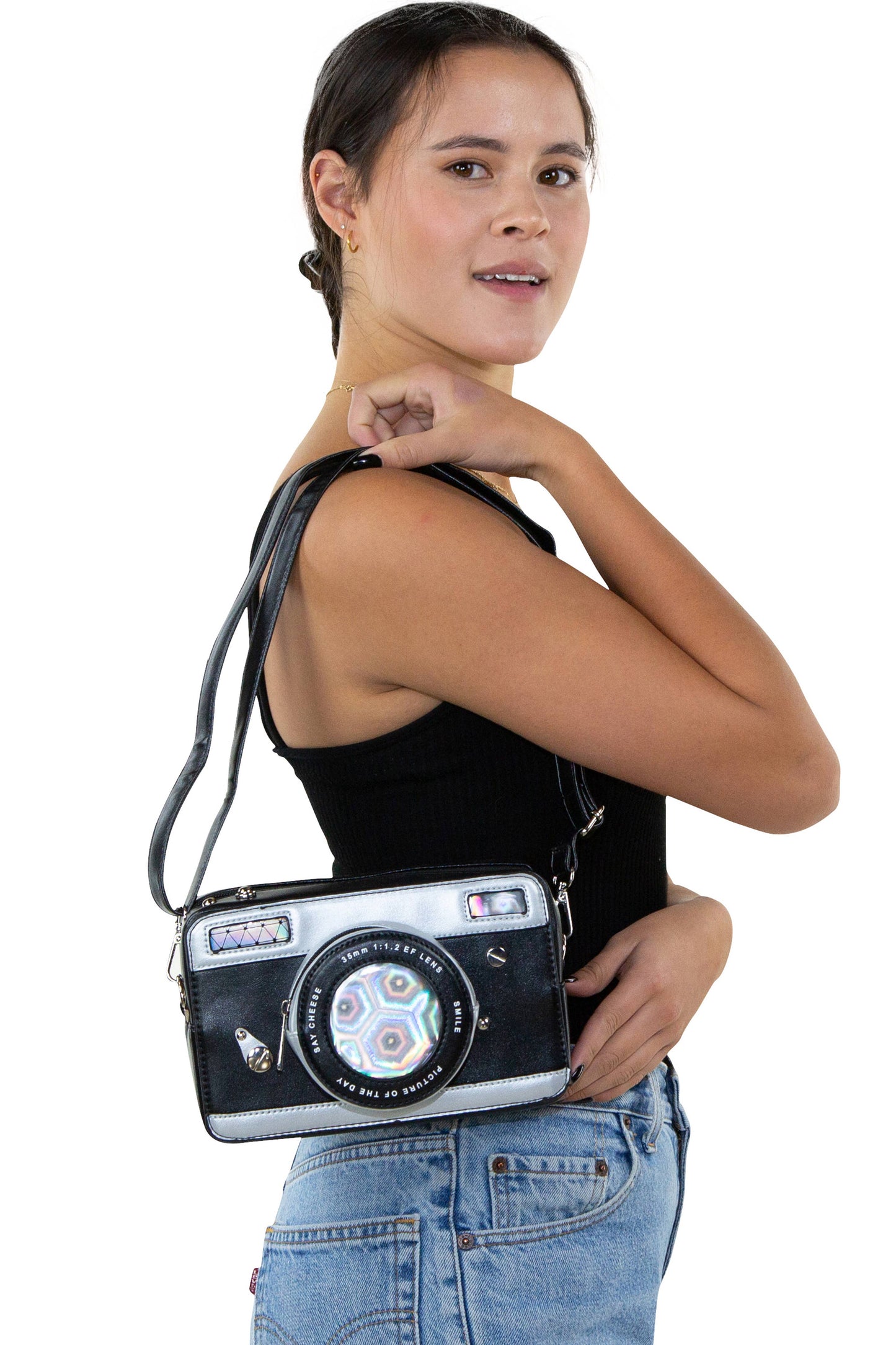 Camera Crossbody Bag, Vintage Photography Accessories