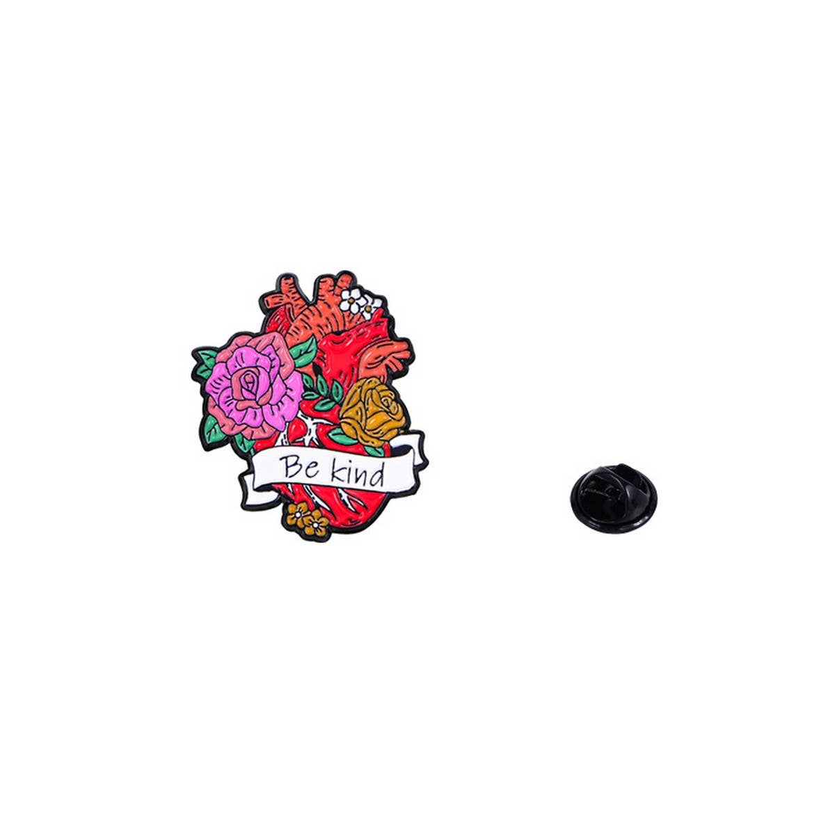 Message pins/brooches
