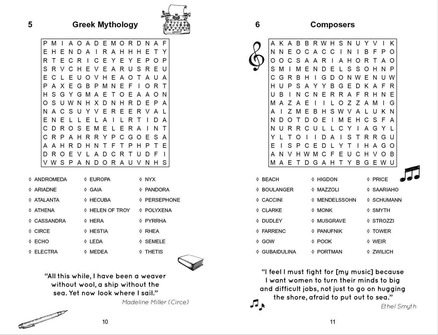 Awesome Women Wordsearch