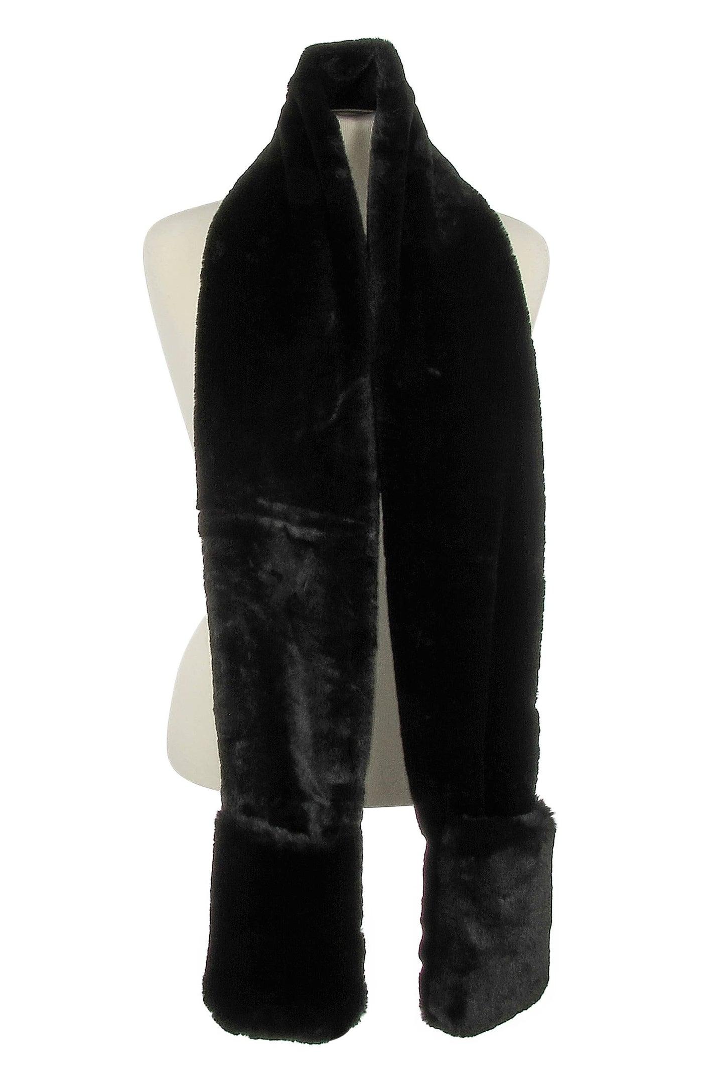 Plush Pocket Scarf, 6 Assorted colors