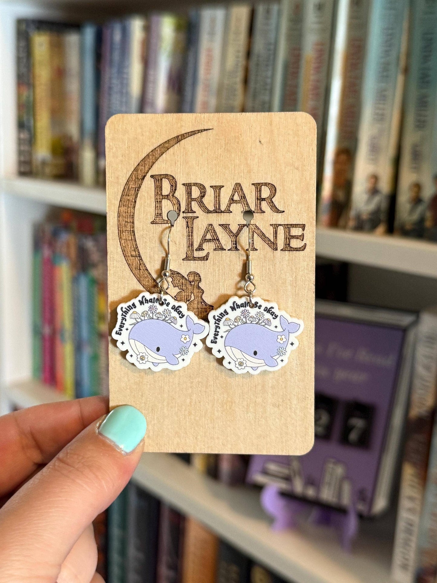 Everything Whale Be Ok Earrings