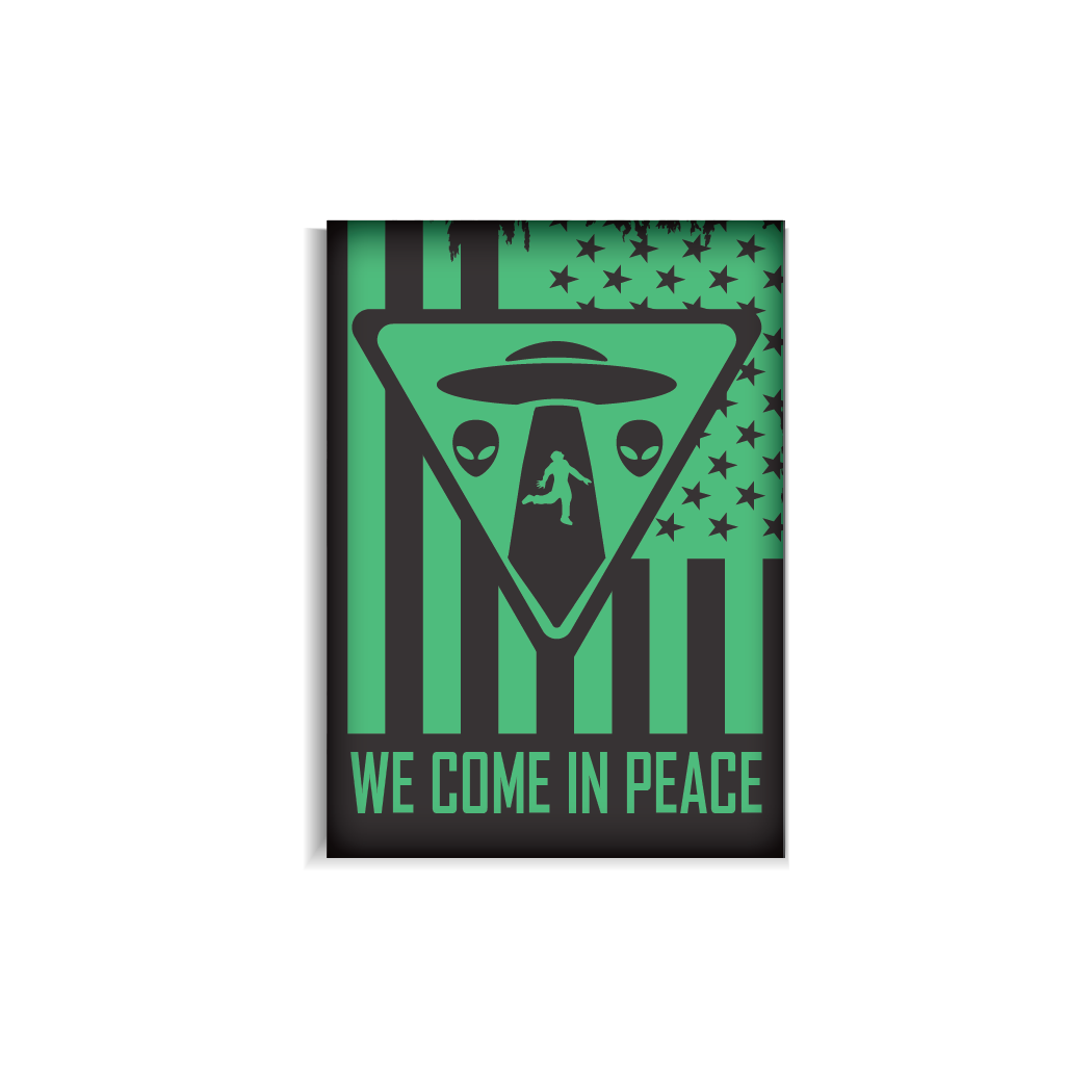 Alien Abduction Flag