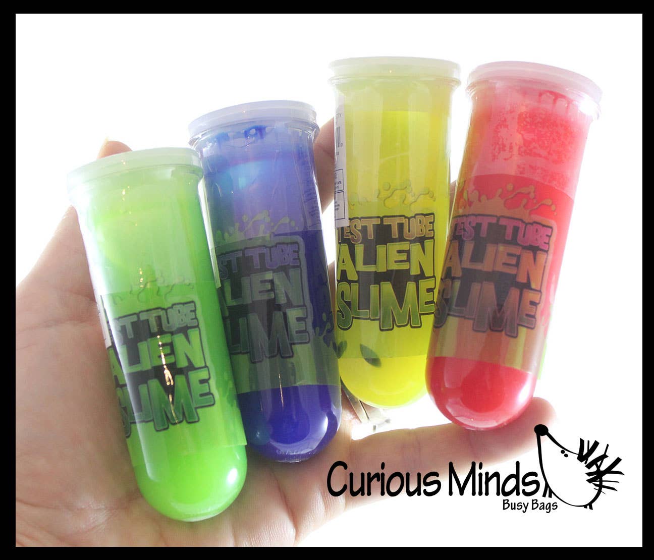 Alien Test Tube Slime With Mini Figurine