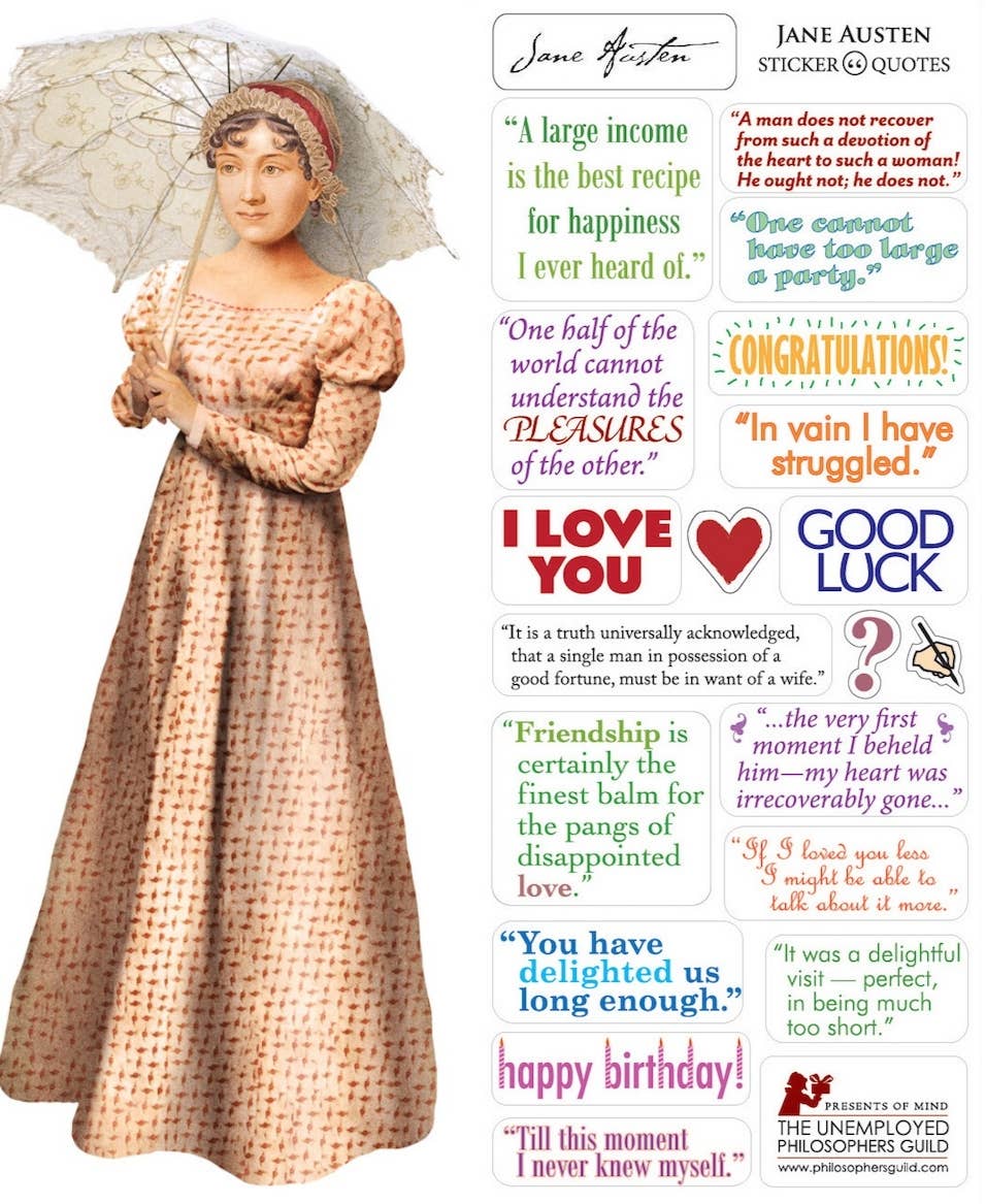 Jane Austen Card