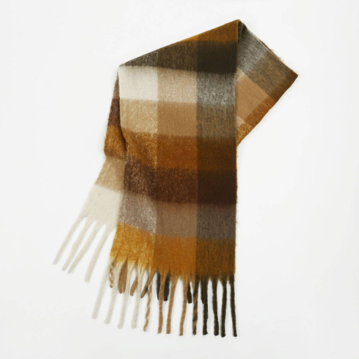 Colorful Plaid Scarf Shawl Scarf
