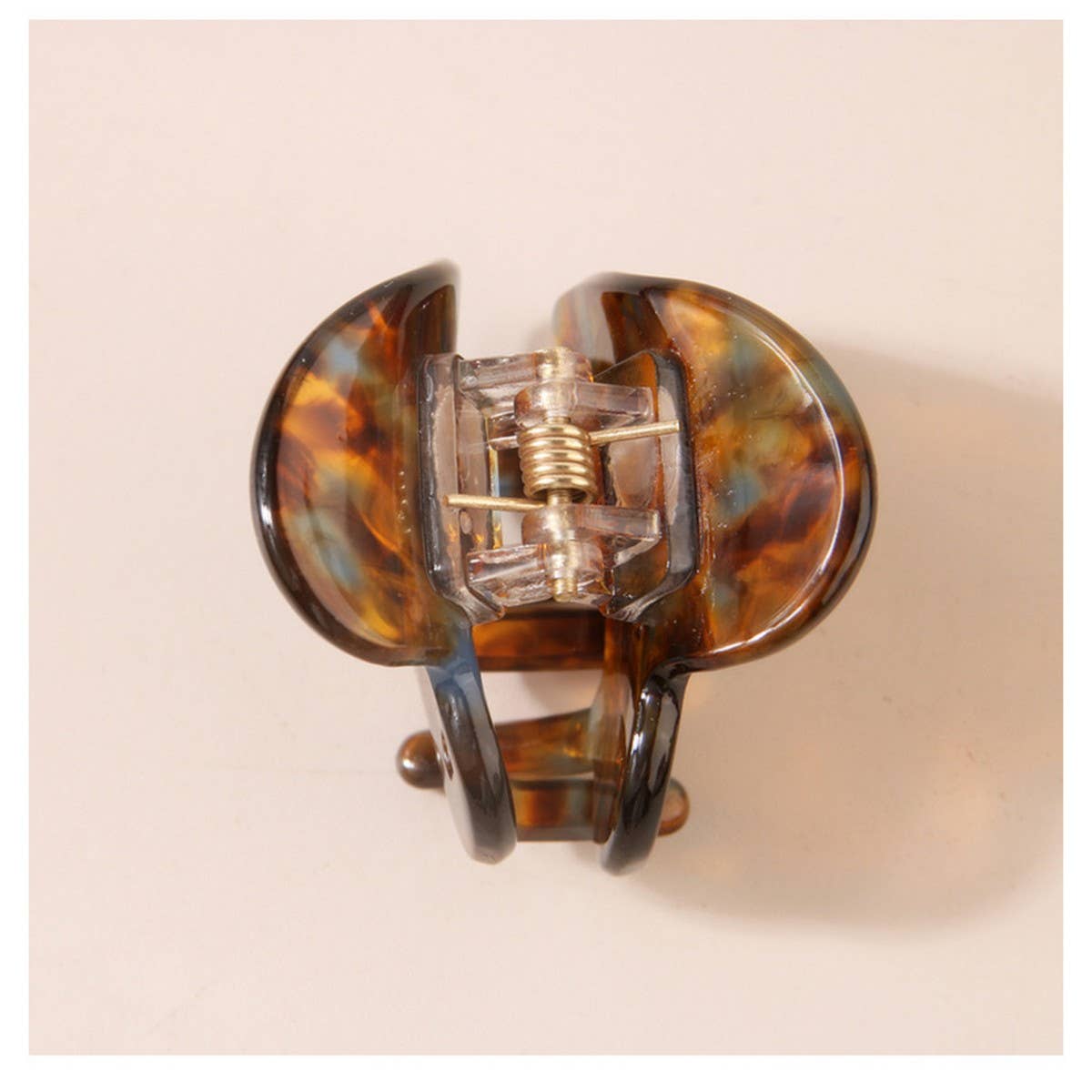 Heart love heart hair claw clip