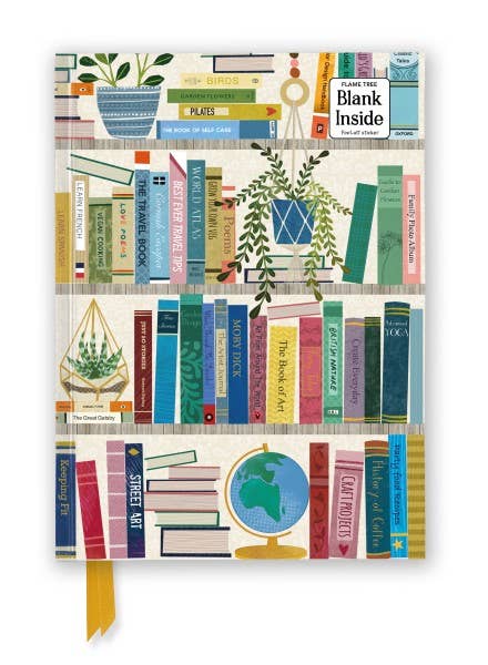 Georgia Breeze: Bookshelves Blank Journal