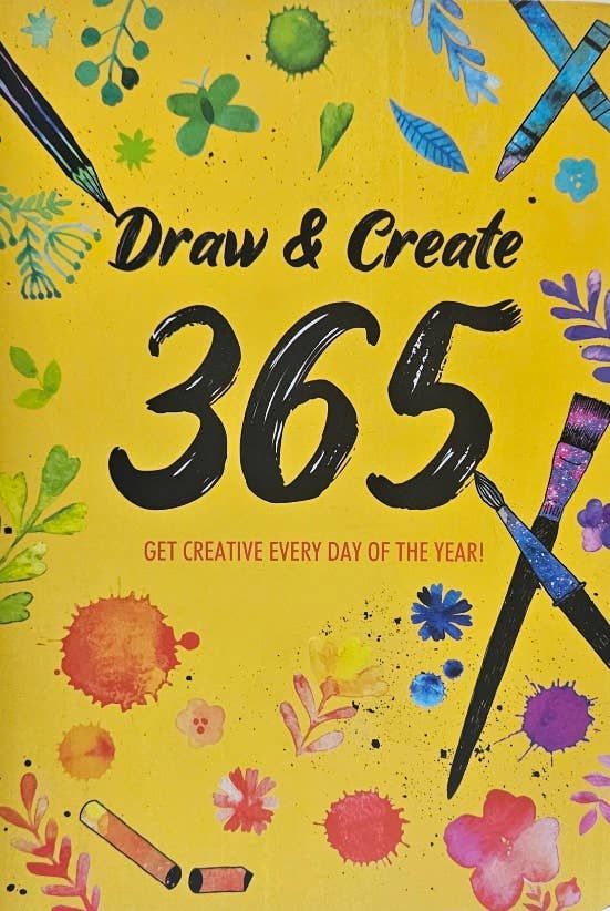 Draw + Create 365: Get Creative Every Day Of The Year!