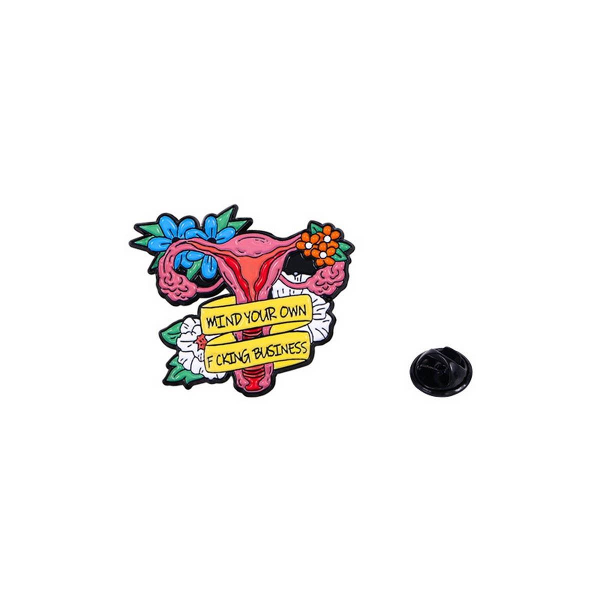 Message pins/brooches