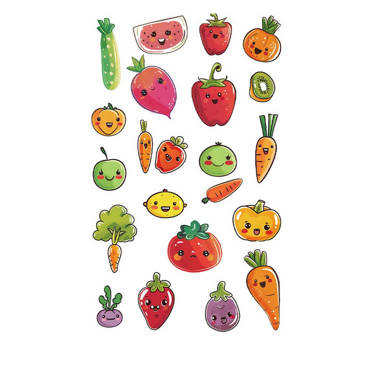 Whimsical Face Stickers –  Galaxy Tattoos