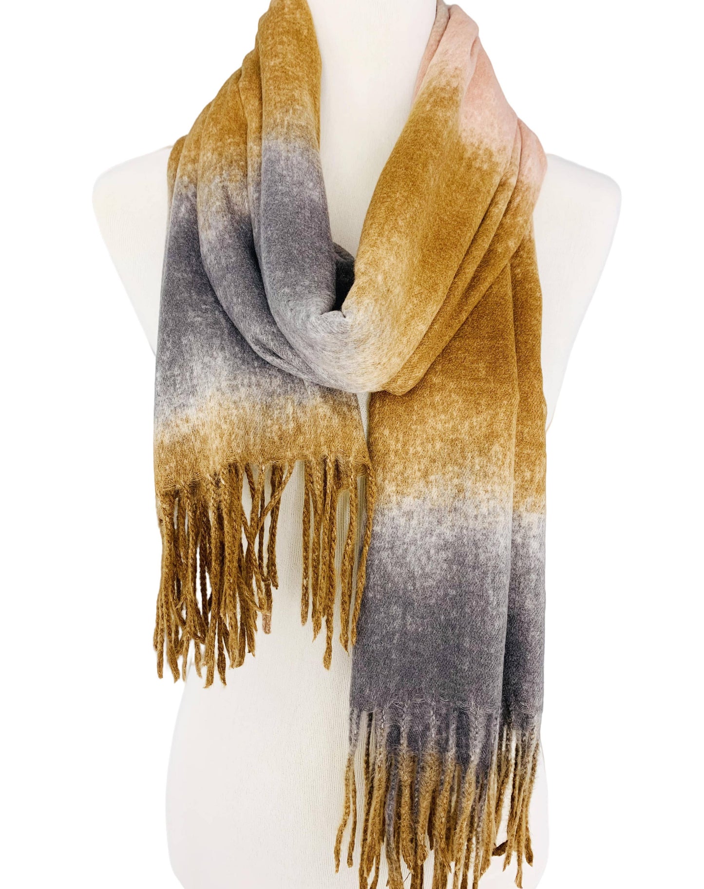 Cashmere Feel Ombre Scarf