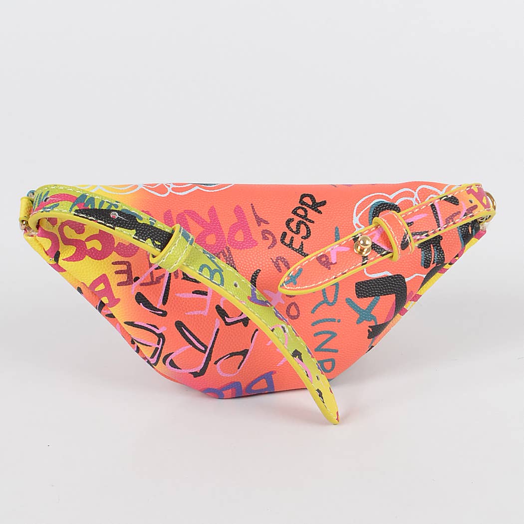 Multi Graffiti Wrist & Ankle Bag