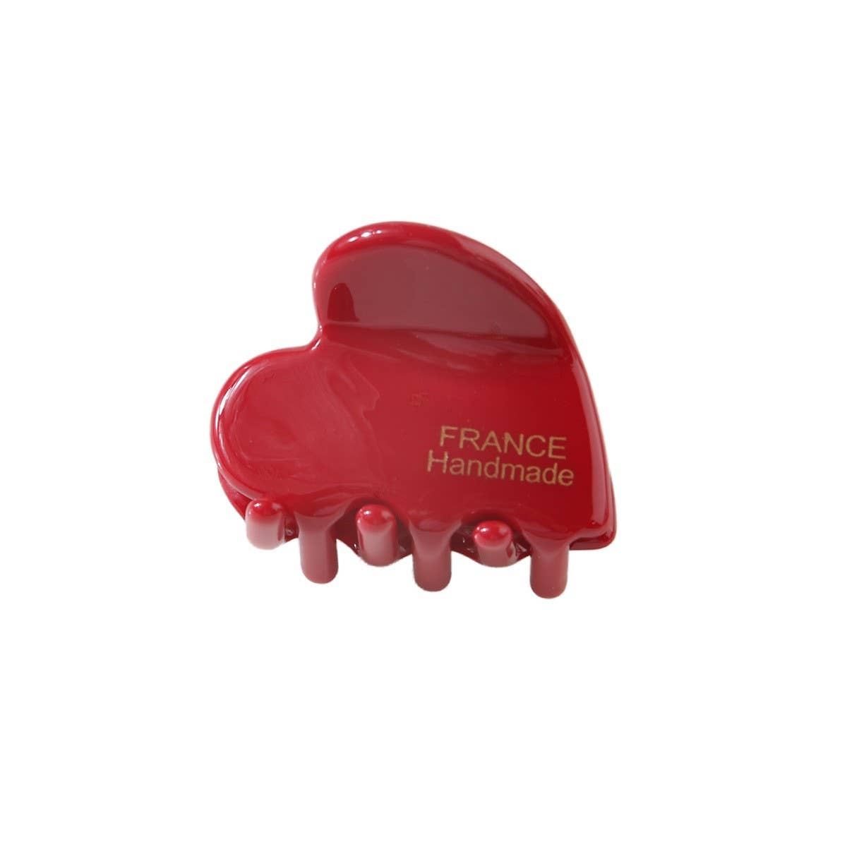Heart love heart hair claw clip