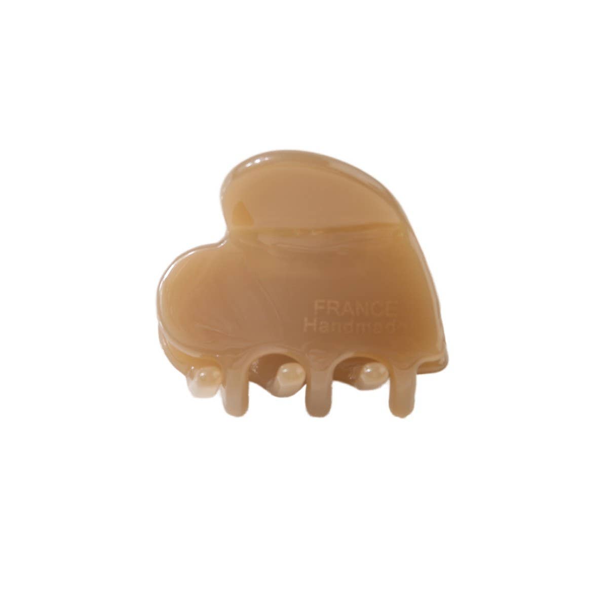 Heart love heart hair claw clip