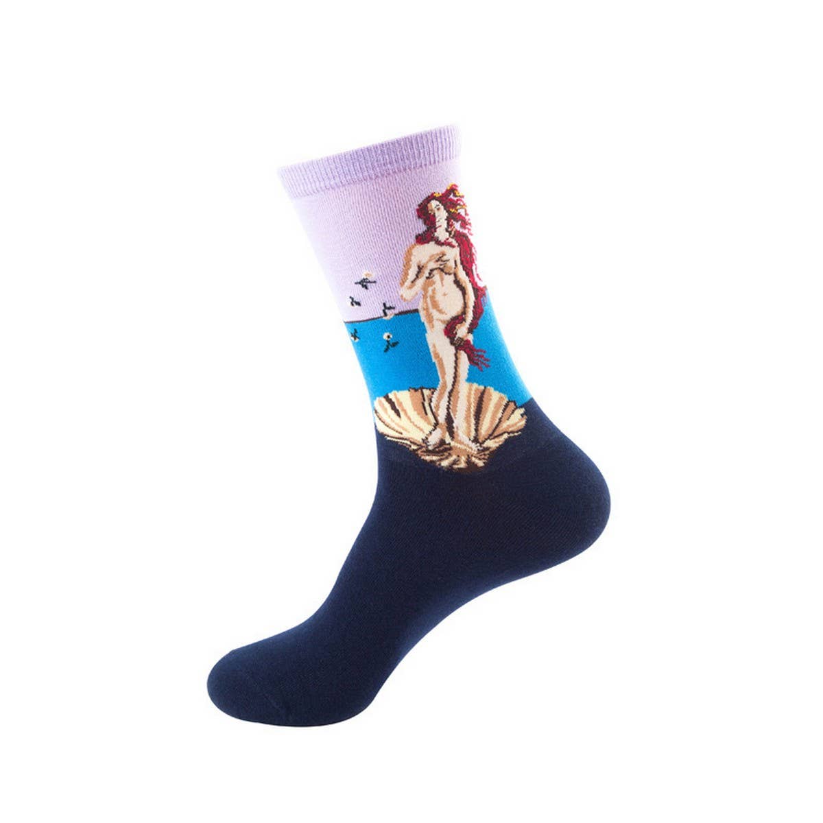 Oil painting socks