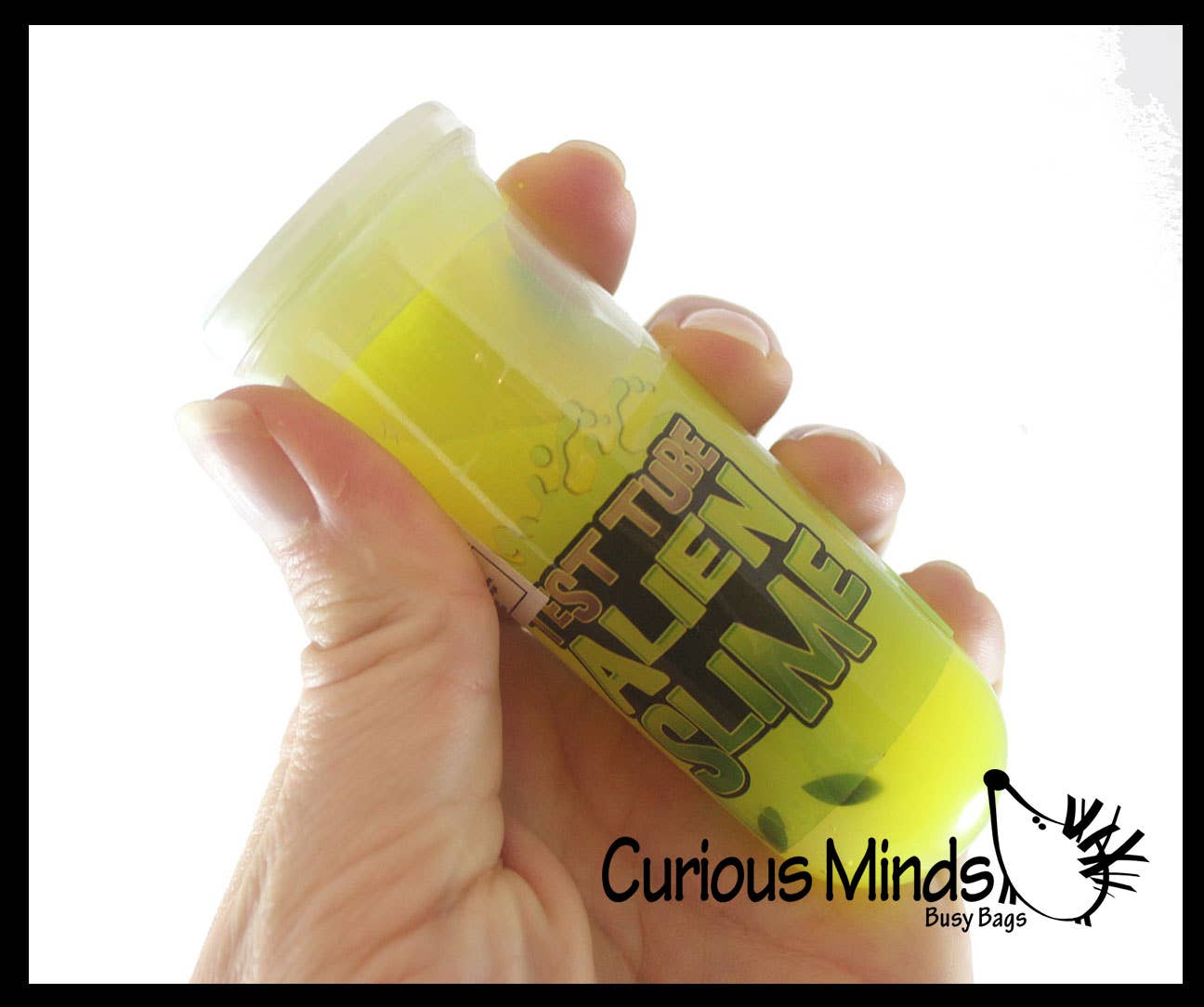 Alien Test Tube Slime With Mini Figurine