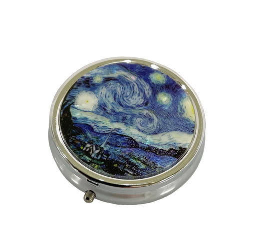 Artist Pill Box Starry Night
