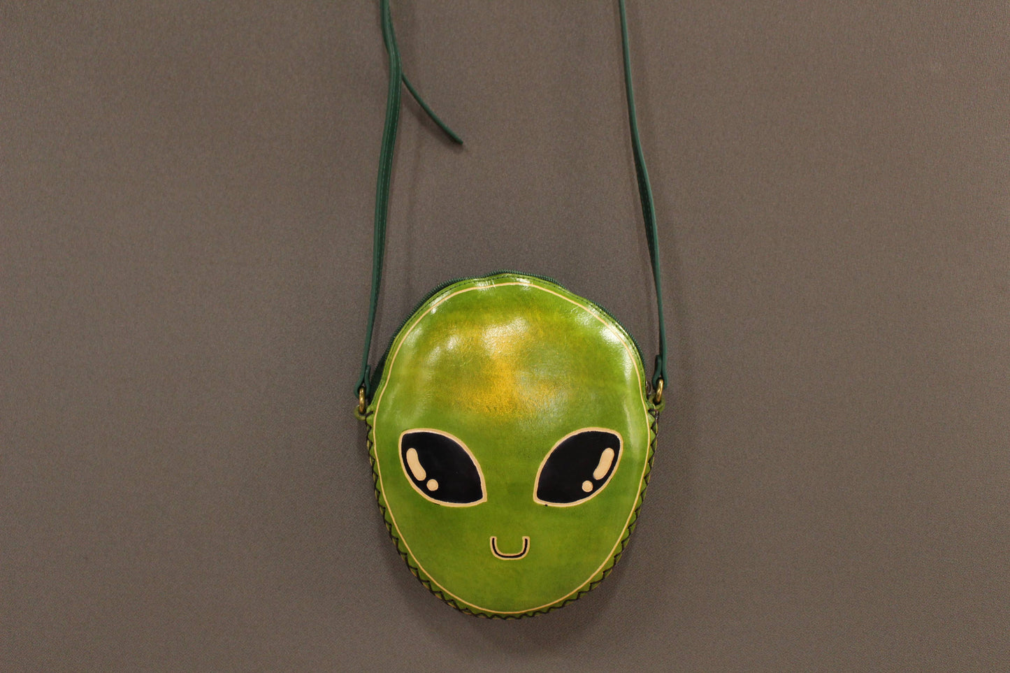 Large alien purse pouch crossbody