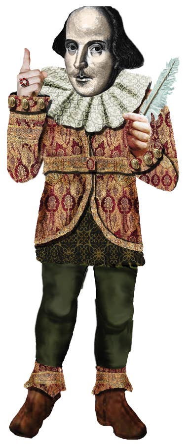 William Shakespeare Card