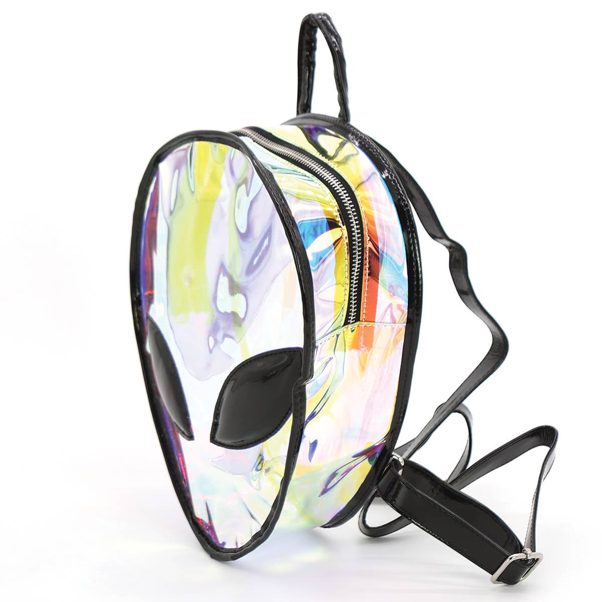 Transparent Alien Head Backpack