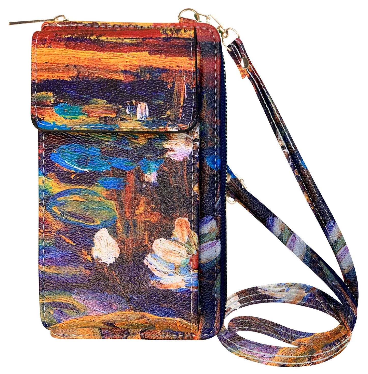 Masterpiece Art Cellphone Pocket Wallet, 3 Assorted