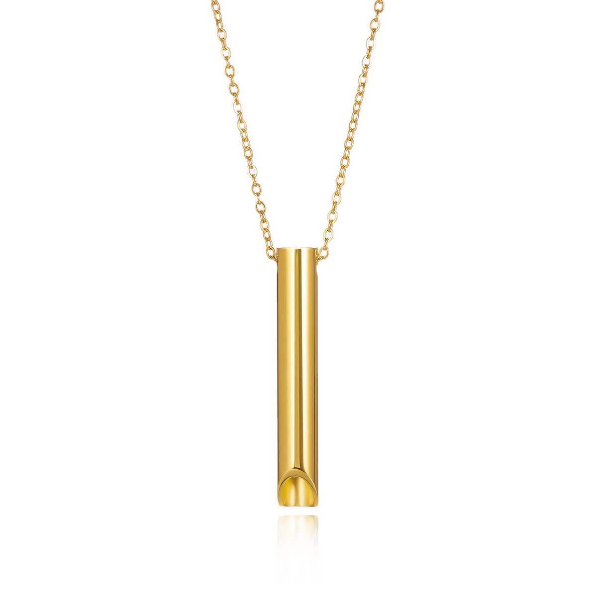Creative breathing whistle necklace