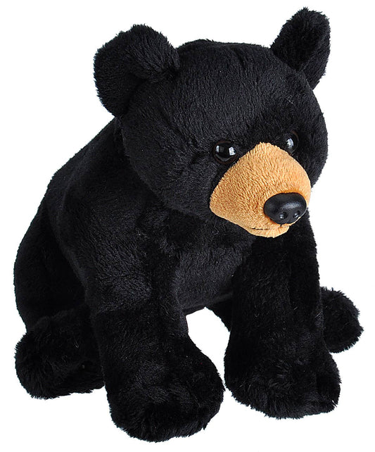 Wild Calls Black Bear Stuffed Animal W Sound 8"