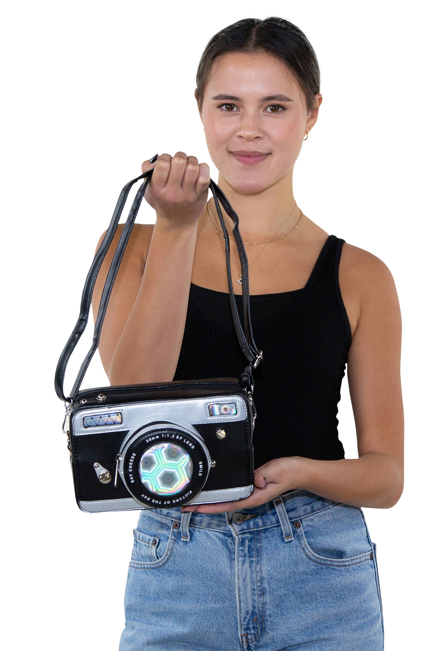 Camera Crossbody Bag, Vintage Photography Accessories