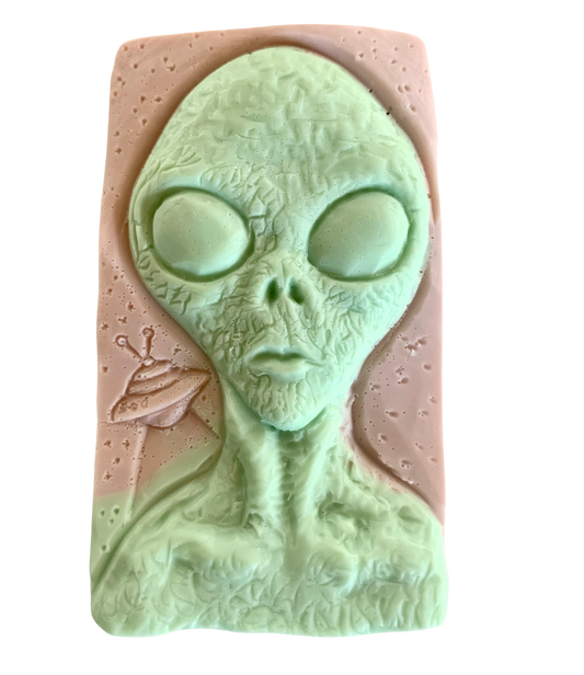 Alien themed Bar of Soap