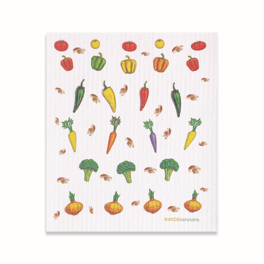 Swedish Dishcloth Veggies B