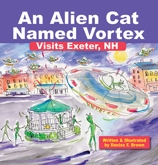 An Alien Cat Named Vortex Visits Exeter, NH