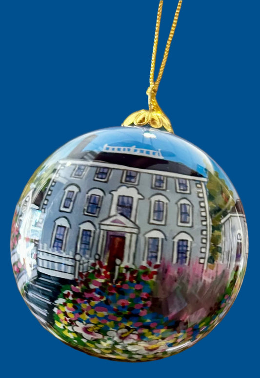 Moffatt-Ladd House glass ornament