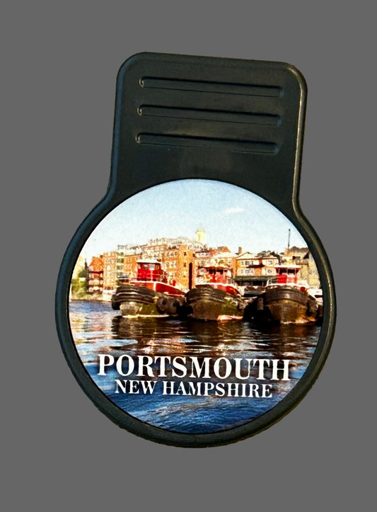 Portsmouth tugboat Magnetic Chip Clip Bottle Cap Opener