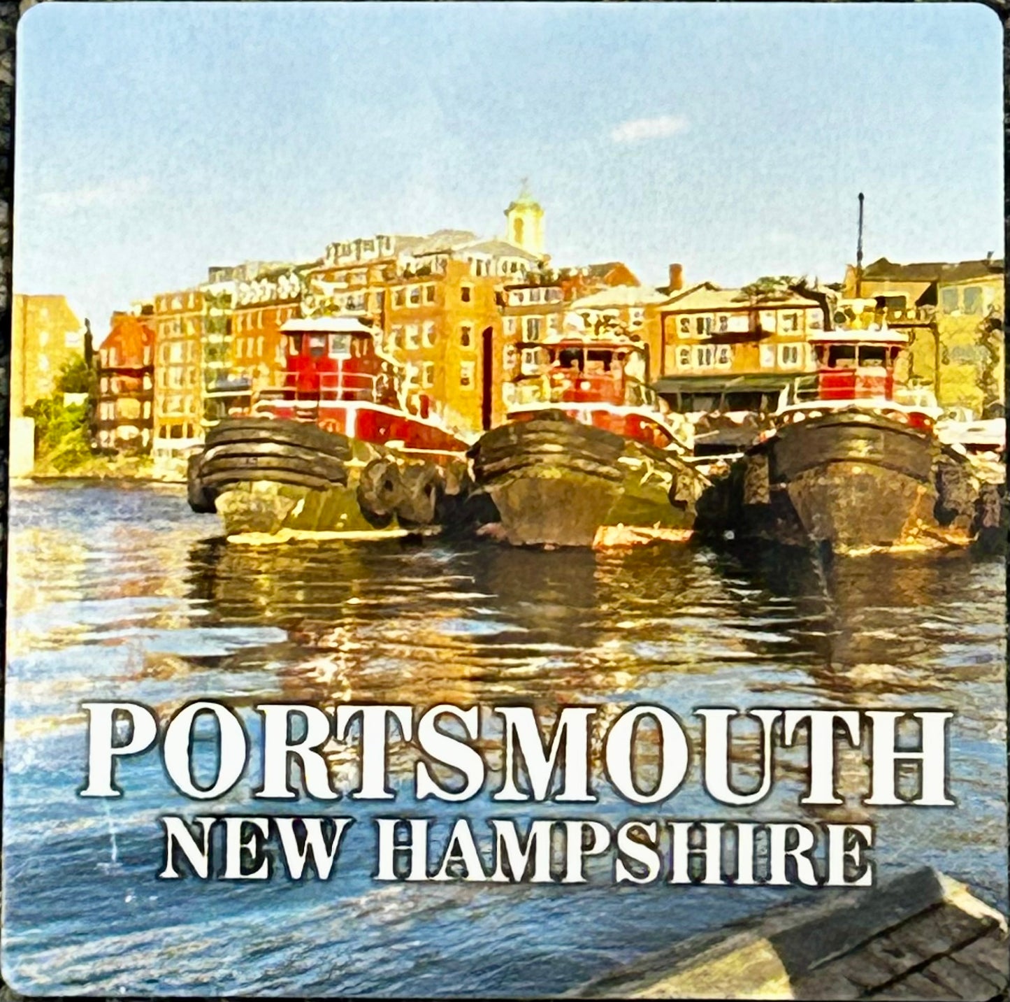 Tugboat Portsmouth magnets