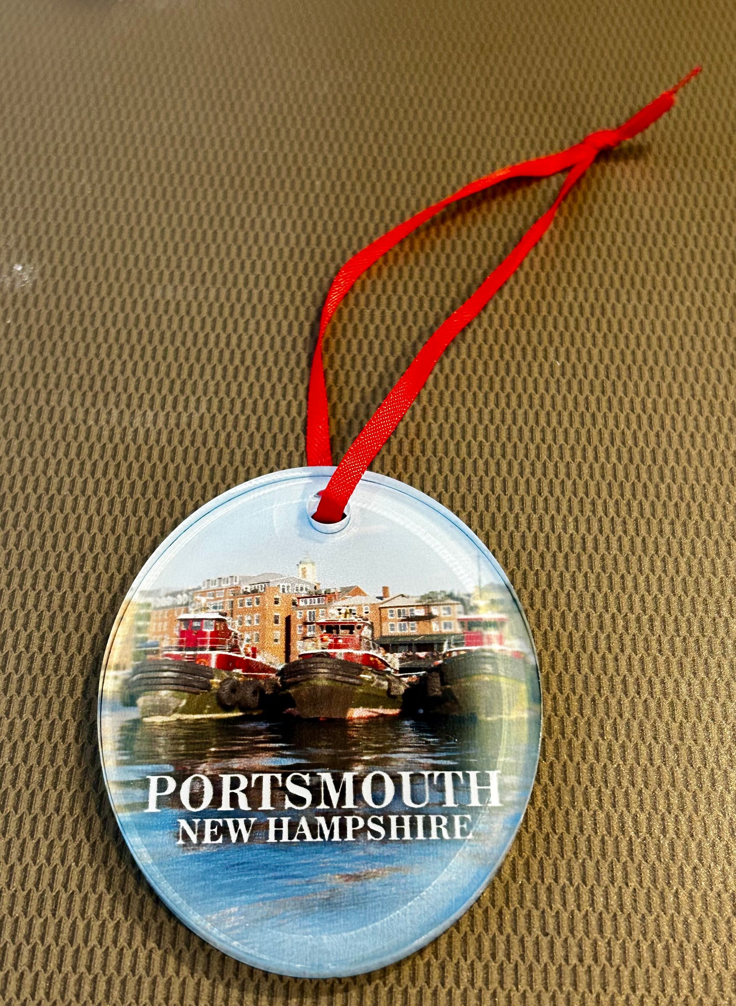 Portsmouth tugboat ornament