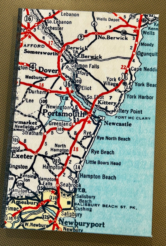 Portsmouth Map Travel Journal