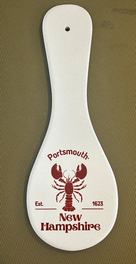 Ceramic Spoon Rest Trivet Wall Decor Portsmouth, NH