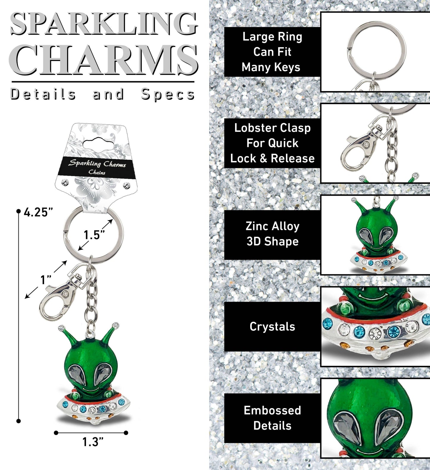 Sparkling Charms - Alien