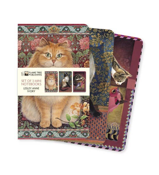 Lesley Anne Ivory Set of 3 Mini Notebooks