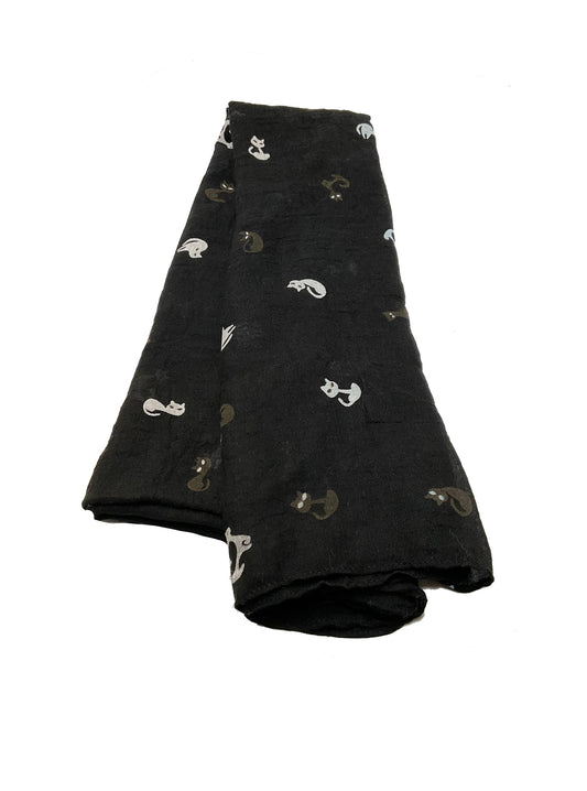 Cats Oblong Scarf