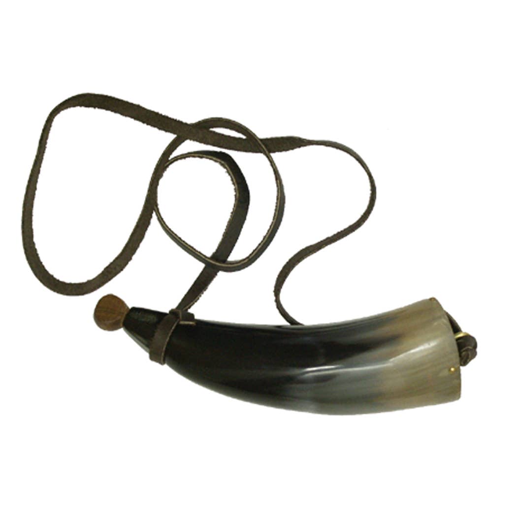 Primer Horn with Wooden Plug | Vintage Style | Home accents